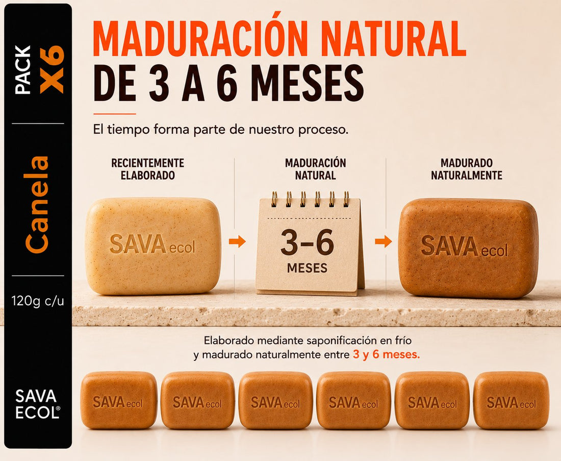 Ritual diario de bienestar para piel seca con canela pack x6 - Sava Ecol