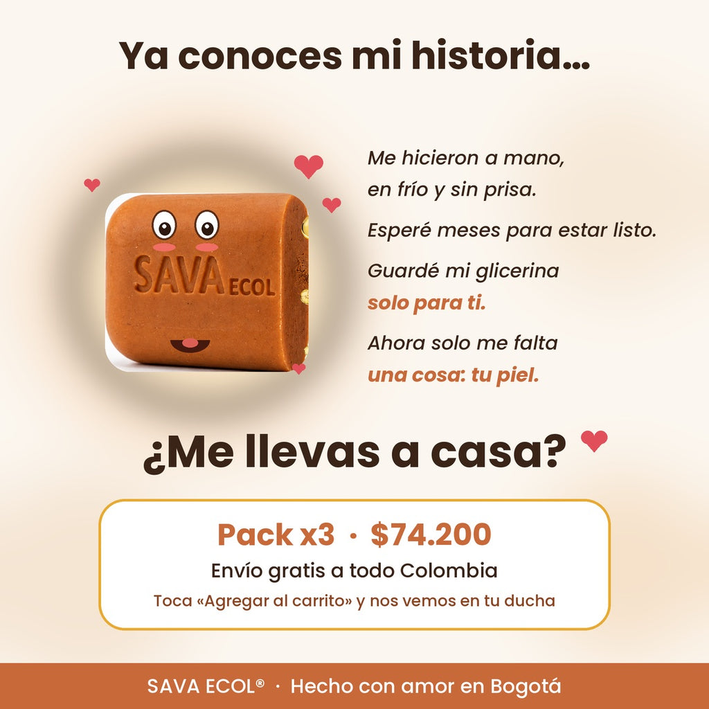 Jabón de Canela para Piel Seca | SAVA ECOL®