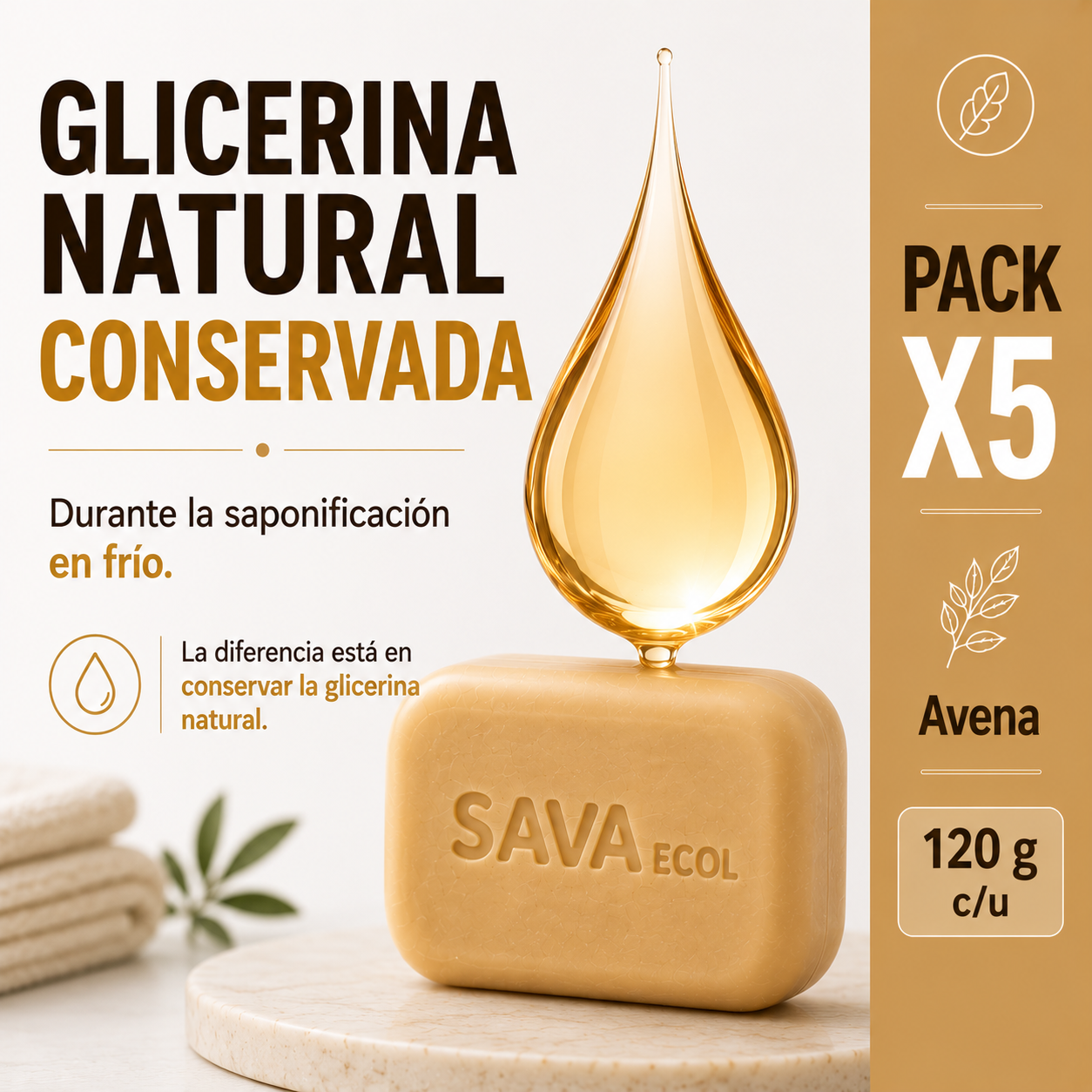 Calmar piel irritada con jabón natural artesanal