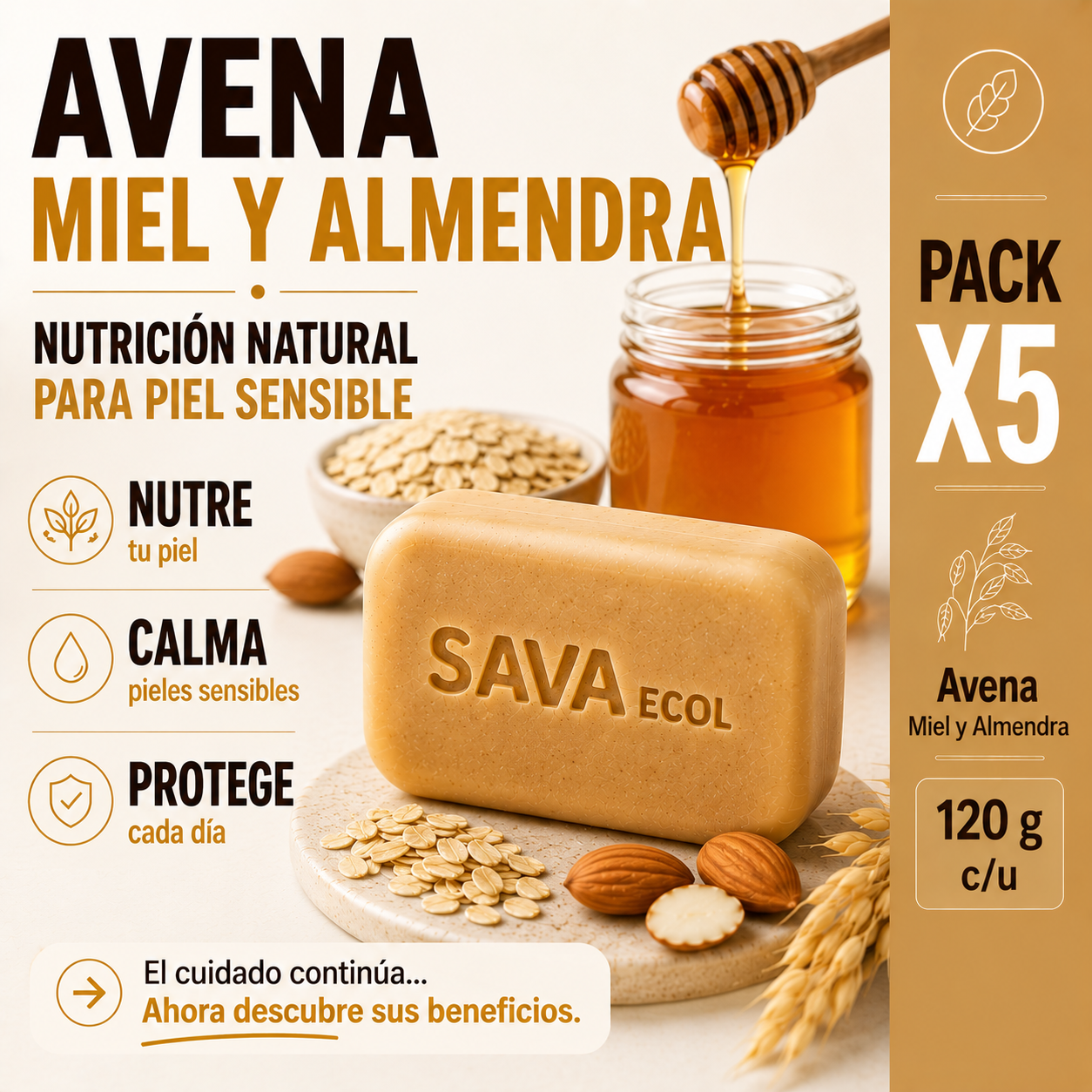 Ritual corporal para piel sensible Sava Ecol