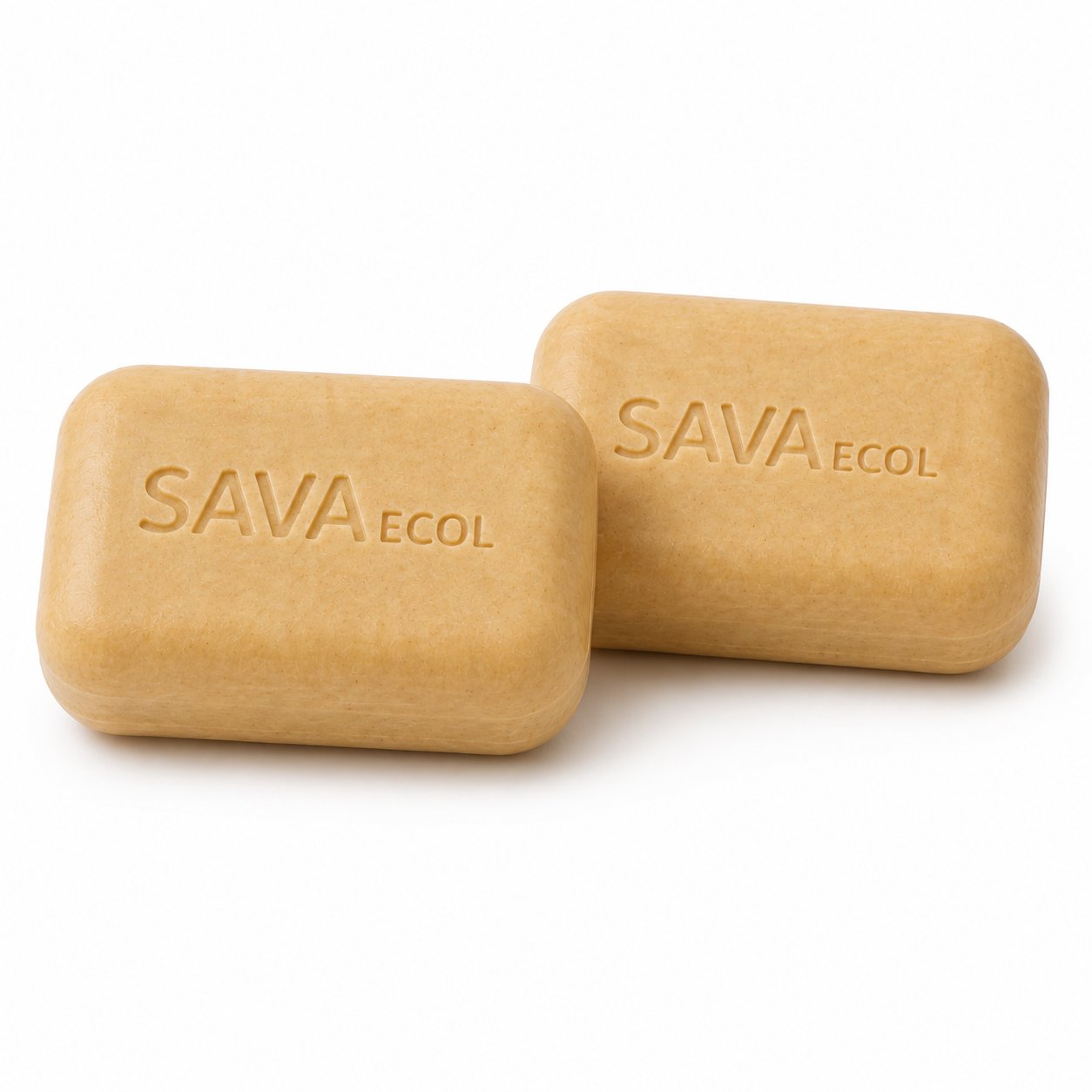 Jabón corporal de avena, miel y almendra para piel sensible - pack x2 - SAVA ECOL