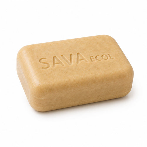 Jabón corporal de avena, miel y almendra para piel sensible - unidad 120g - SAVA ECOL