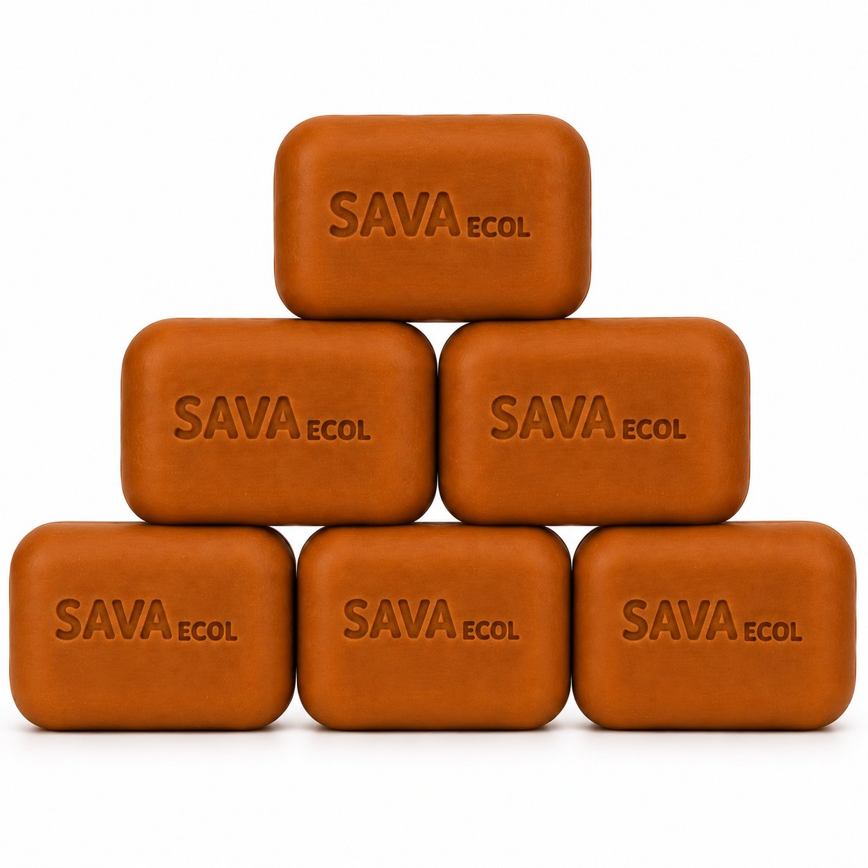 Jabón corporal de canela para piel seca - pack x6 - SAVA ECOL