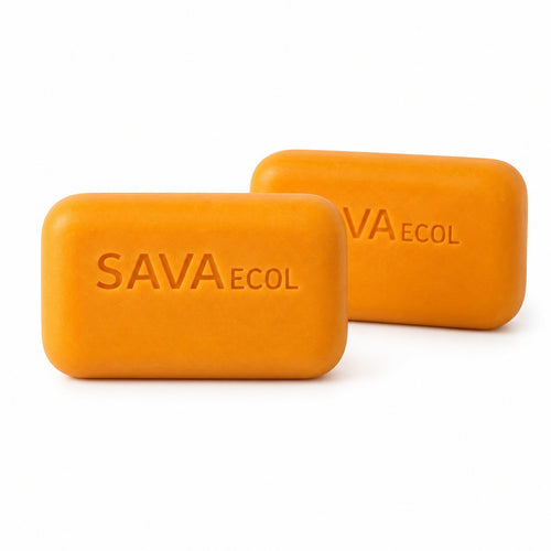 Jabón corporal de naranja iluminador con vitamina C - pack x2 - SAVA ECOL